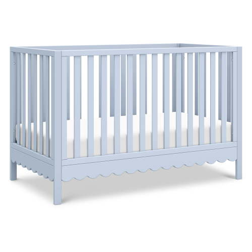 daVinci Sammy Scallop 4 in 1 Convertible Crib, Powder Blue