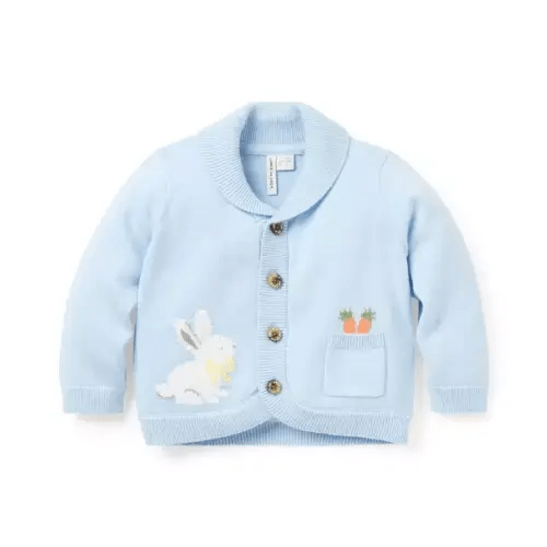Baby Bundle Blue The Bunny Baby Cardigan by Janie and Jack