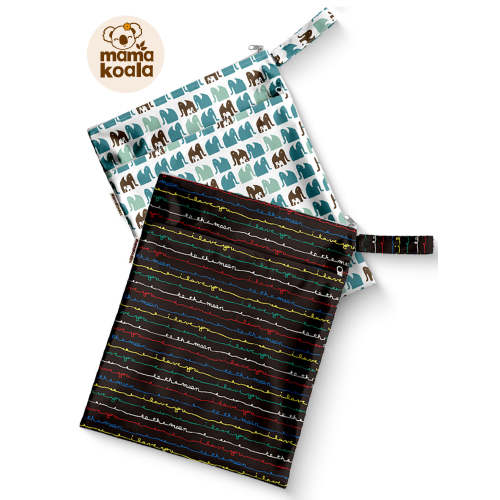 Mama Koala Wet Dry Bags(2 Pack)-Love You