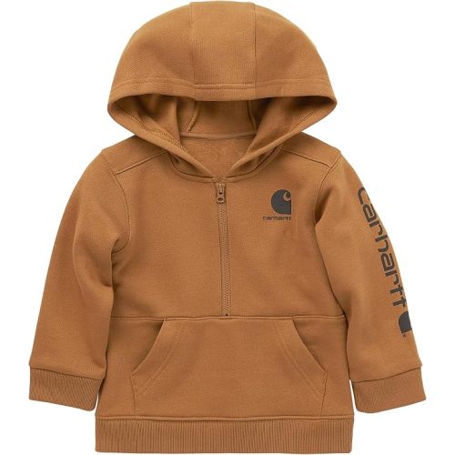 Carhartt Kid's CA6273 Long-Sleeve Half-Zip Sweatshirt - Boys
