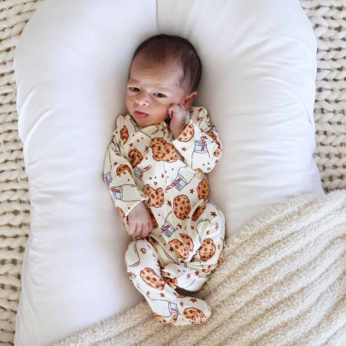 Cookie Cuddles Zipper Footie