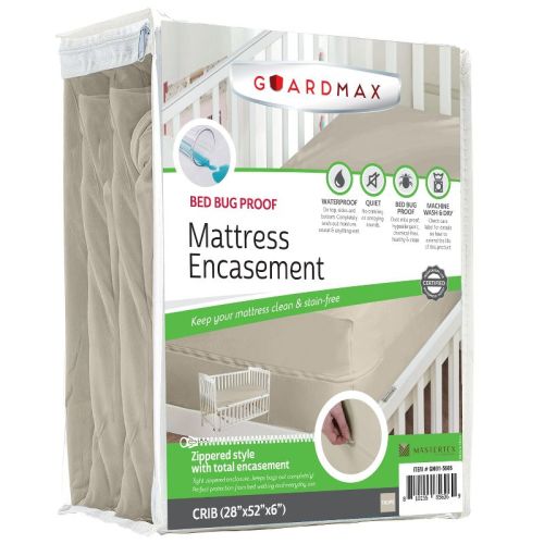 Guardmax Waterproof Mattress Protector Encasement with Zipper