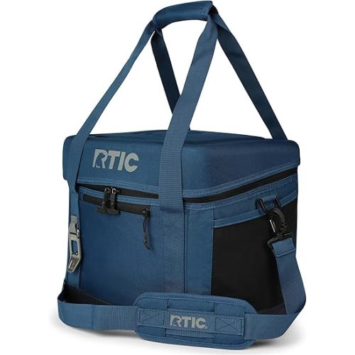 RTIC 15 Can Everyday Cooler, Soft Sided Portable Insulated Cooling for Lunch, Beach, Drink, Beverage, Travel, Camping, Picnic, for Men and Women