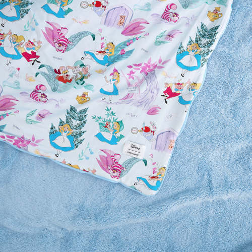 Disney Adventures in Wonderland Luxe Plush Patoo® Blanket