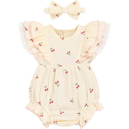 Ruffle Bubble Romper for Baby Girl