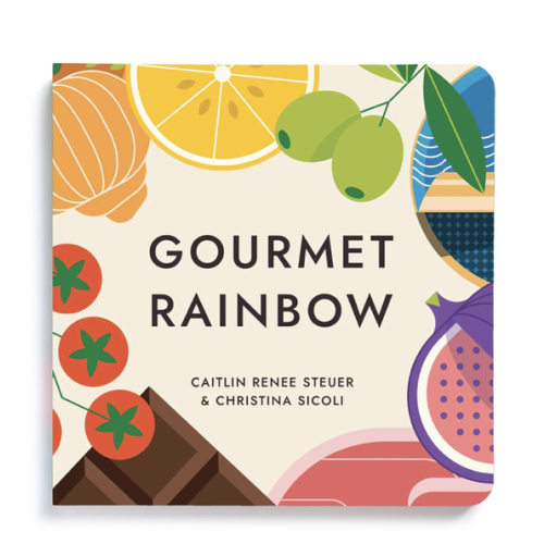 Gourmet Rainbow Board Book | Explore Fine Foods with Baby – Chunky Deli