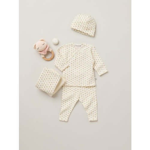 Timao set with cherry print in Organic Cotton