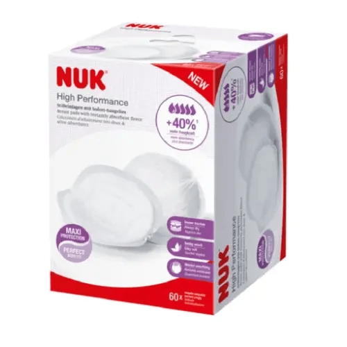 Nuk Disposable High Performance Breast Pads 60 Pack | Baby Bunting AU