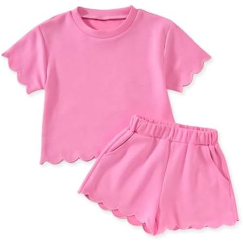 Aalizzwell Toddler Girl Summer Outfit 2-5T