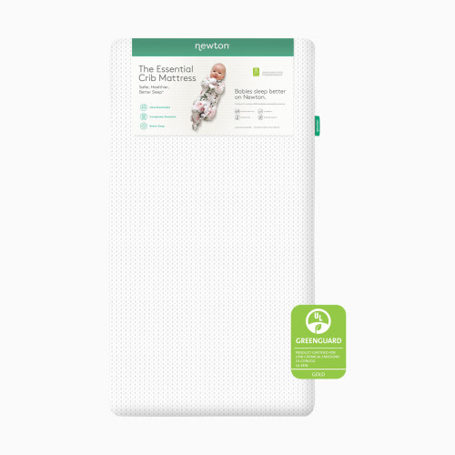 Newton Baby Essential Breathable Standard Size Crib Mattress - White