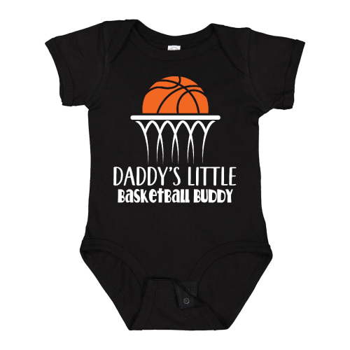 Inktastic Daddys Little Basketball Buddy Boys Boys Baby Bodysuit