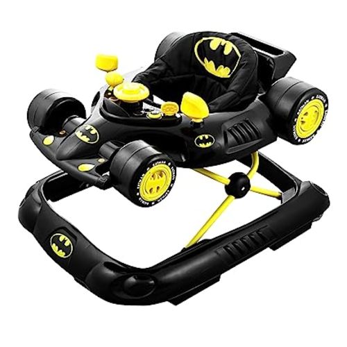Kids Embrace 5502BATBK DC Comics Supportive Batman Superhero Baby Batmobile Walker for Infants Up to 26 Pounds, Black