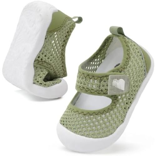BARERUN Toddler Water Shoes Barefoot Water Shoes for Kids Baby Wide Aqua Socks with Arch Support Quick-Dry Breathable Boys Girls Sandals Walking Shoes for Beach Swim Pool Shoes