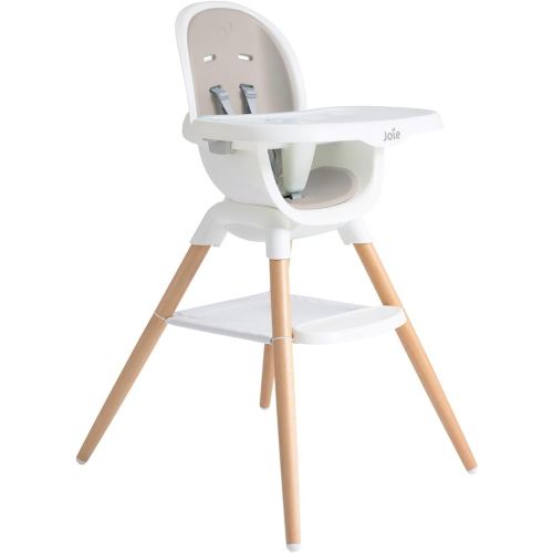 Joie Chai Multi-Mode Highchair - European Beech Wood, Convertible, 9+ Modes, Birth up to 60 lb. (Walnut)