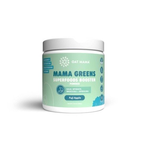 Oat Mama Greens Superfoods Booster Jar 6.35oz: Dietary Supplements Powder, Health & Beauty Enhancer