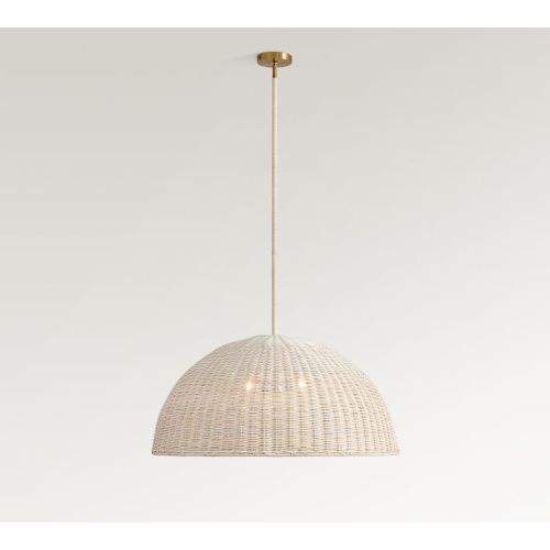 Marion Woven Dome Pendant (34")