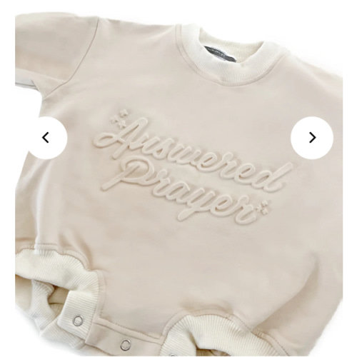 Answered Prayer Bubble Jumpsuit