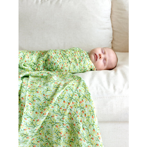 Strawberry Meadow Baby Swaddle - 1canoe2