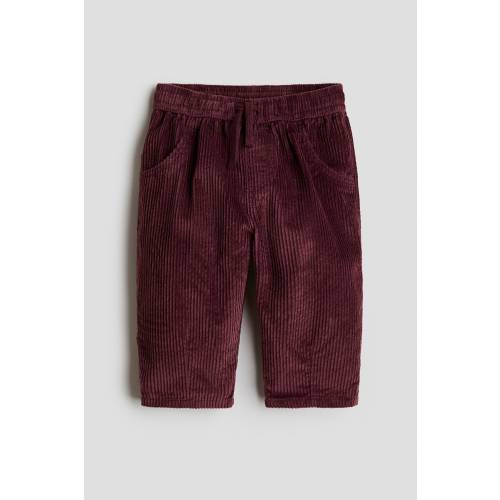 COTTON CORDUROY JOGGERS