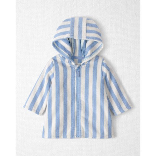 Baby Organic Cotton Cover Up in Stripes - Little Planet | Carter's