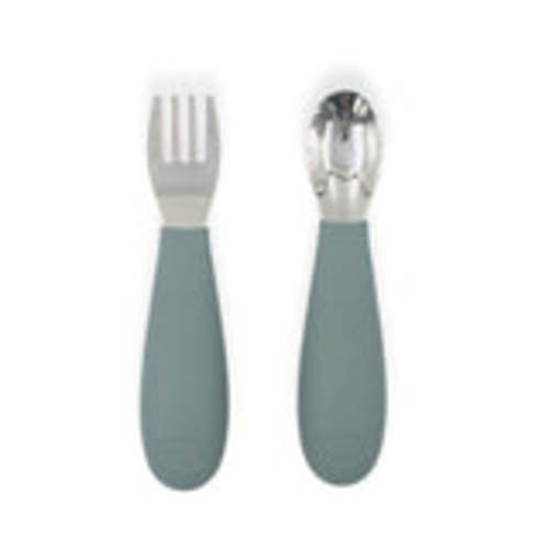 Fork and Spoon Set - Pale Terracotta – Yeah Baby Goods