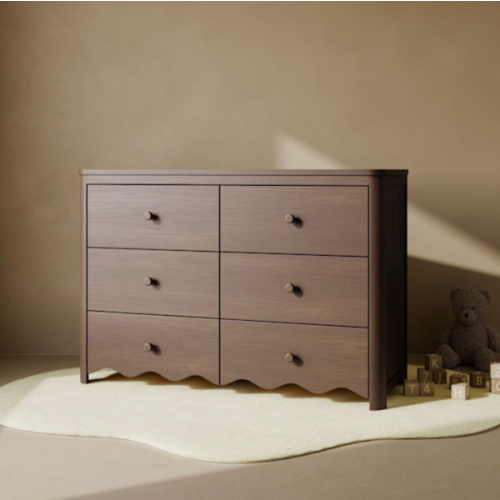Storkcraft Casablanca 6 Drawer Dresser - Hazelnut
