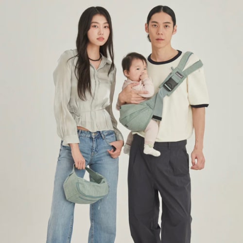 365 TODDLER SLING PLUS (sling+bag) Mint – GOOSEKET