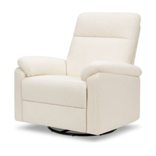 daVinci Suzy Recliner and Swivel Glider - Cozy Cream Boucle