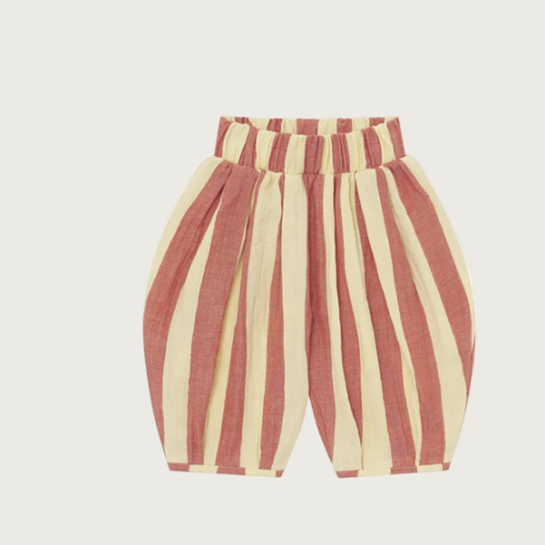 Tomato Stripes Resort Pants | Organic Zoo