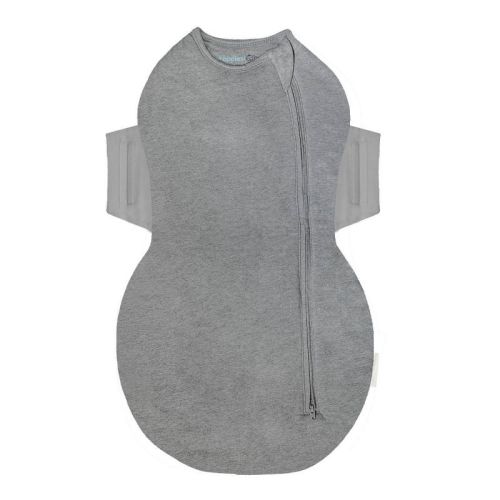 Gray - Medium Happiest Baby SNOO Sack Swaddle Wrap - Comforter Swaddle