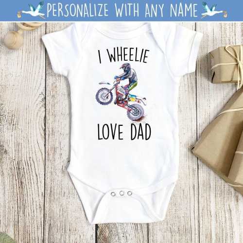 Dirt Bike Onesie®, Motocross Onesie®,  Dirt Bike Onesies®, Dirt Bike Baby Gift, Motocross Baby Gift, Baby Shower Gift, Motocross Baby Gift