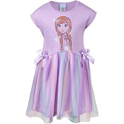 Disney Frozen Minnie Mouse Elsa Princess Anna Girls Dress Toddler to Big Kid