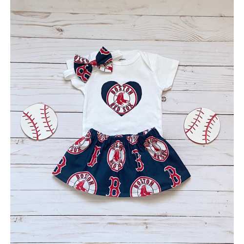 Red Sox Outfit, Boston Red Sox Baby, Boston Red Sox Onesie®, Boston Red Sox Skirt
