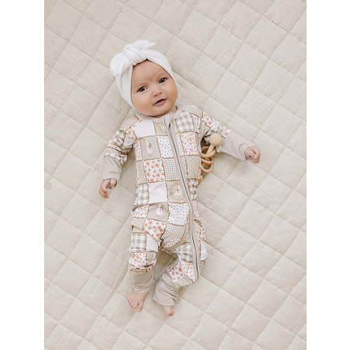 Bamboo Zip Romper | Cottage Goose