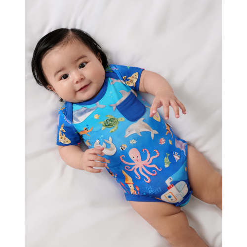 Underwater Discovery Pocket Bodysuit | Little Sleepies