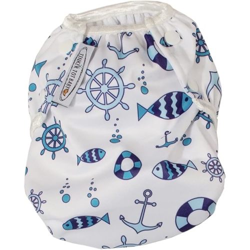Reusable Swim Nappy - Small & Large Swim Nappies; Adjustable, Washable; Child, Toddler and Baby