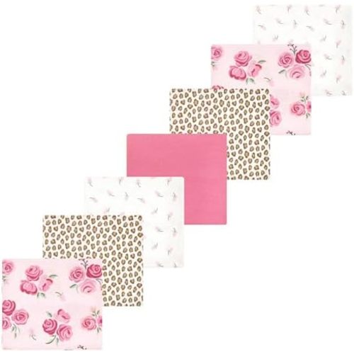 Luvable Friends Little Treasure Flannel Receiving Blankets 7pk