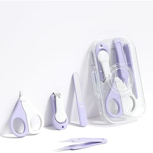 Baby Nail Clippers Kit (Purple)