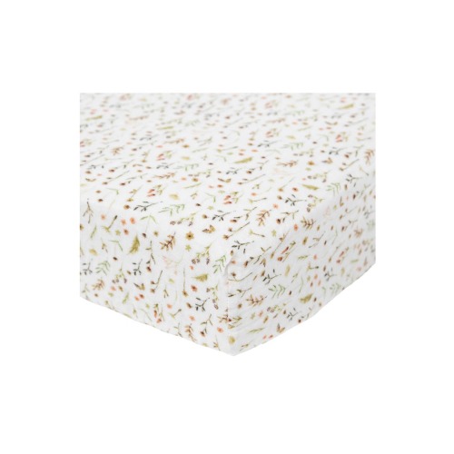 Organic Cotton Muslin Crib Sheet