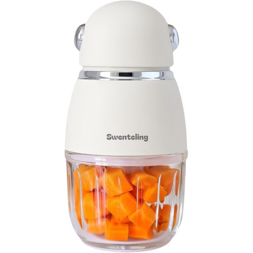 Baby Food Maker, Mini Baby Blender, Small Food Processor, BPA-Free