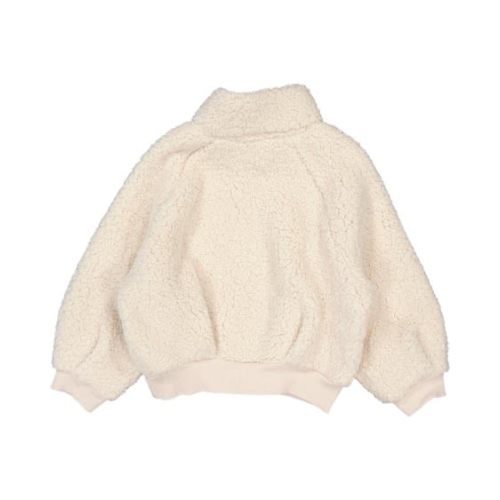 Cream Baby 1/2 Zip Sherpa Fleece Jumper | Best&Less™ Online