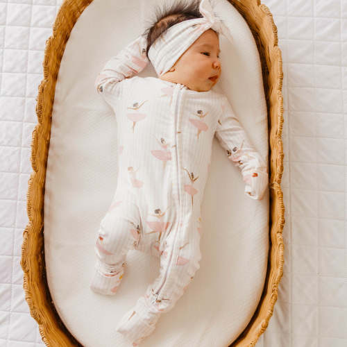 Convertible Zip-Up Footie - Katerina