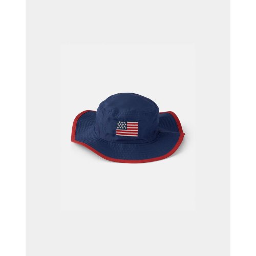 Baby American Flag Bucket Hat - Navy Blue | Carter's