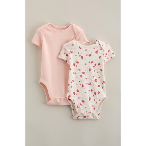 Assorted 2-Pack Bodysuits, Newborn