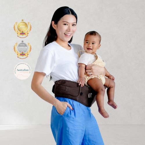 HipSurfer Hip Carrier - Chocolate Corduroy
