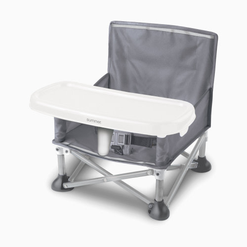 Summer Pop 'N Sit Portable Booster - Gray