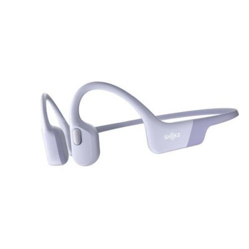 Shokz OpenRun Bluetooth Wireless Headphones - Lavender: Open-Ear, Built-In Microphone, USB-C