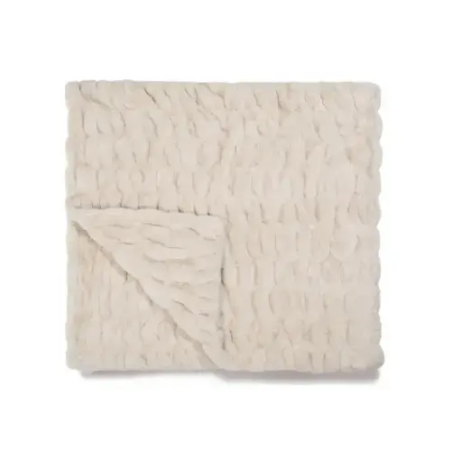 Lola Blankets | Antique Ivory | Size: Large