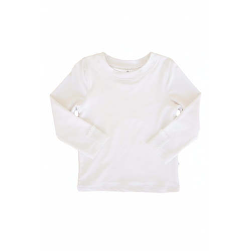 Long Sleeve Rash Guard Shirt | White 0-3 Months