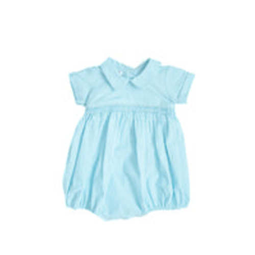 Smocked Hydrangeas Bubble for Boys I Ruth and Ralph